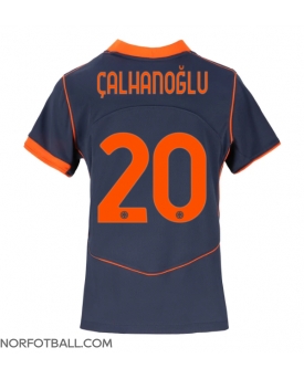 Billige Fotballdrakt Inter Milan Hakan Calhanoglu #20 Replika Tredjedrakt Dame 2025-26 Kortermet Billige Fotballdrakt Inter Milan Hakan Calhanoglu #20 Replika Tredjedrakt Dame 2025-26 Kortermet